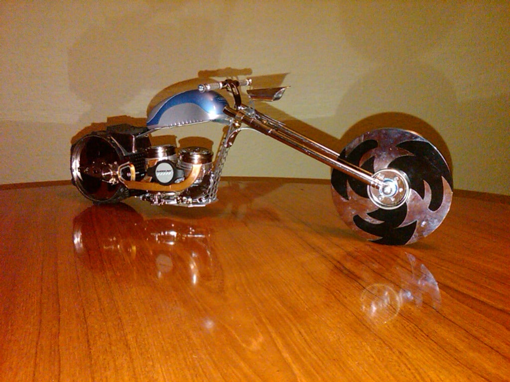 Used Computer Parts Become Realistic Vehicles Used Computer Parts Become Realistic Vehicles