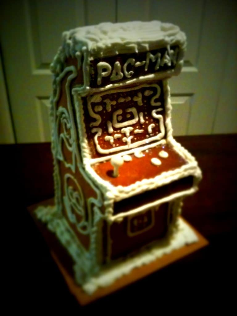 Pac Man For Christmas: Gingerbread Arcade Game Pac Man For Christmas: Gingerbread Arcade Game