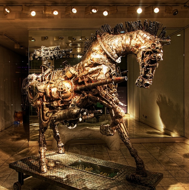 This Steampunk Horse Goes Beyond All Boundaries Of Creativity! This Steampunk Horse Goes Beyond All Boundaries Of Creativity!