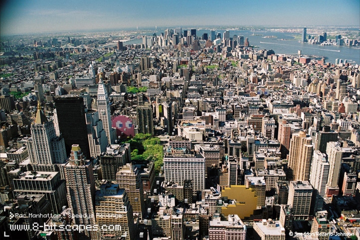 8-Bit Photography: Game Characters Escape Once Again 8-Bit Photography: Game Characters Escape Once Again