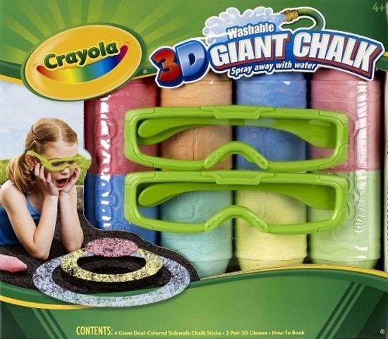 Crayola Goes 3D And Takes Street Chalk Art To Another Level Crayola Goes 3D And Takes Street Chalk Art To Another Level