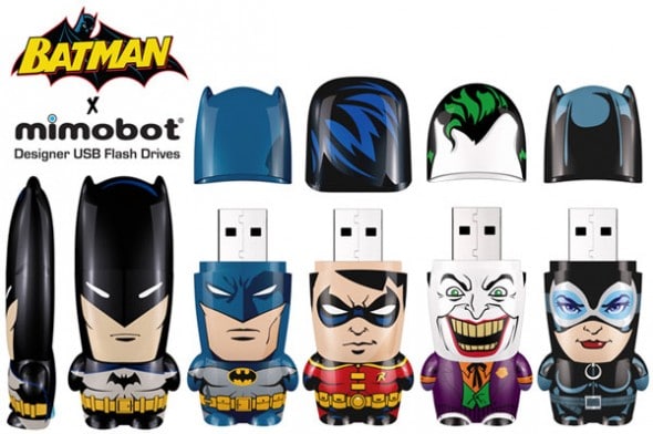 Limited Designer Flash Drives Meet Batman, Superman, Etc. Limited Designer Flash Drives Meet Batman, Superman, Etc.