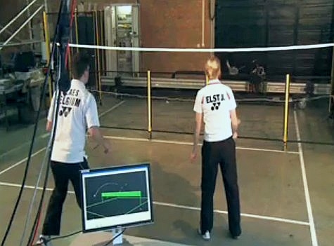 This Is Jada: The First Working Badminton Robot In The World This Is Jada: The First Working Badminton Robot In The World