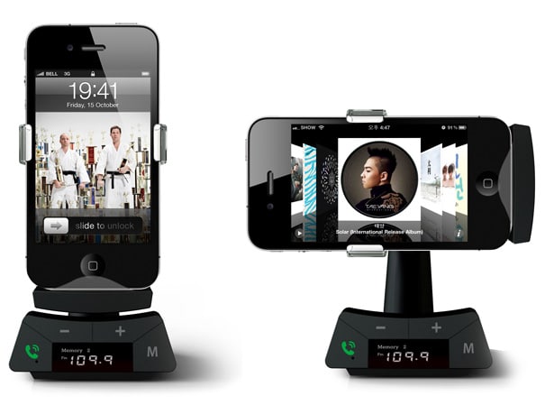 Smart Stand: Smartphone Car Dock Stand With A Twist!