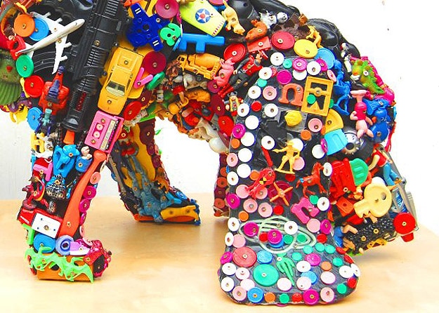 Recycling: Old Plastic Toys Get A New Life As A Dog