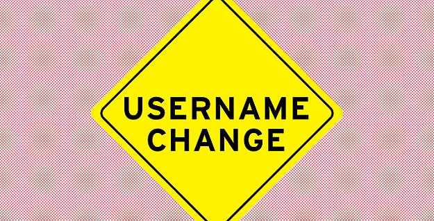 New user name