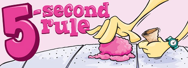 Dirty or Delicious: The 5-Second-Rule Investigated