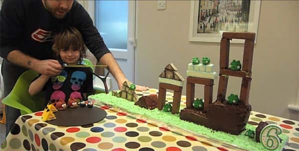 Food Play: An Epic Playable Angry Birds Birthday Cake Food Play: An Epic Playable Angry Birds Birthday Cake