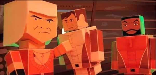 Star Trek: The 60 Second Papercraft Short Movie Version Star Trek: The 60 Second Papercraft Short Movie Version