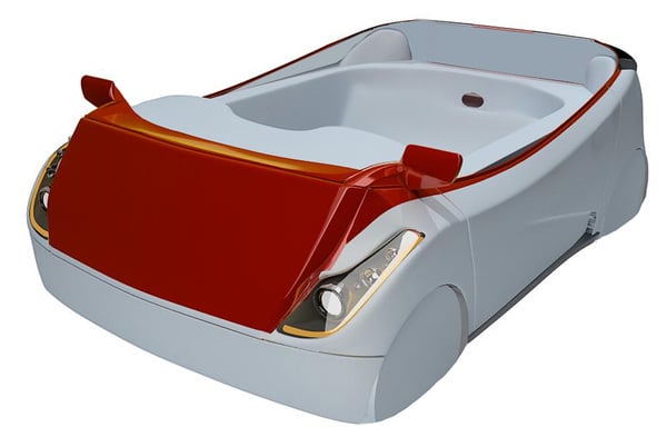 Car Bathtub: The Geek Way To Stay Young Forever