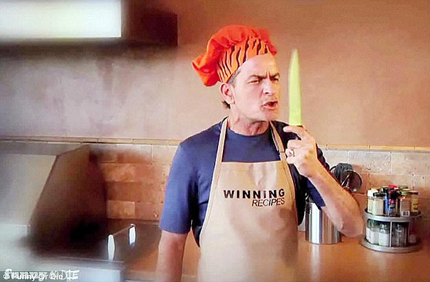 Charlie Sheen’s Winning Recipes: It’s Complicated