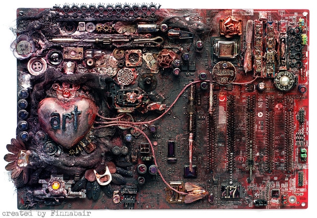 Motherboard Art: Secretly Pimp Out Your Computer Motherboard Art: Secretly Pimp Out Your Computer