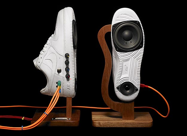 How To: Turn Your Sneakers Into Stylin Speakers