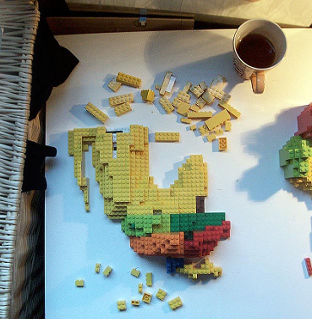 Incredible 3D Infographic Lego Map Build Incredible 3D Infographic Lego Map Build