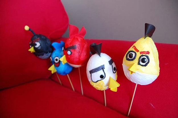 How To: Make Decorative Angry Birds Easter Eggs How To: Make Decorative Angry Birds Easter Eggs