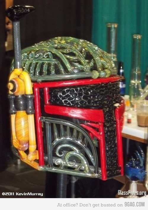 Star Wars Boba Fett Water Pipe Makes Smoking An Art Form