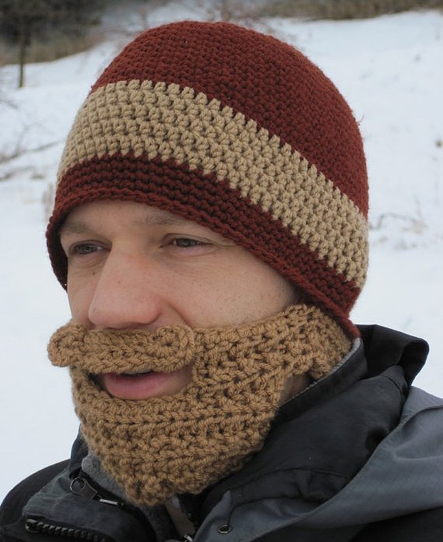Beard Beanie: The Geeky Way To Keep Your Face Warm Beard Beanie: The Geeky Way To Keep Your Face Warm