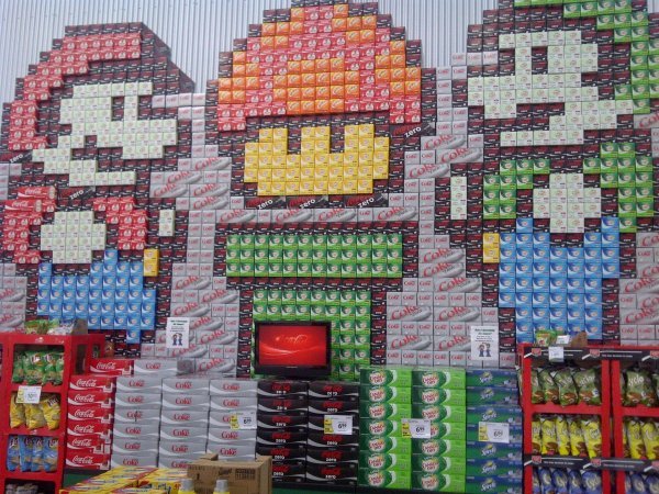Next Generation Super Mario Packaging Store Displays Next Generation Super Mario Packaging Store Displays