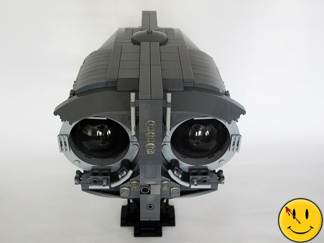 Watchmen Owl Ship Flawlessly Recreated In Lego Watchmen Owl Ship Flawlessly Recreated In Lego