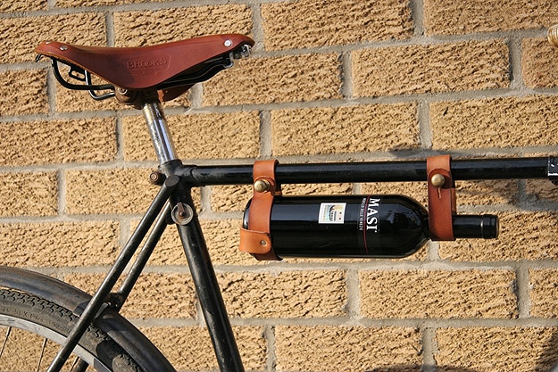 Bicycle Wine Rack For Sophisticated Geeks