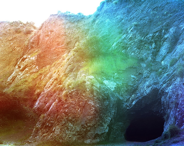 Photography: Rainbow Ghosts Inside The Bronson Caves Photography: Rainbow Ghosts Inside The Bronson Caves
