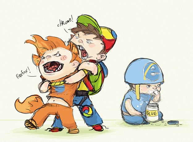 Browser Wars: Your Favorite Browsers Illustrated Browser Wars: Your Favorite Browsers Illustrated
