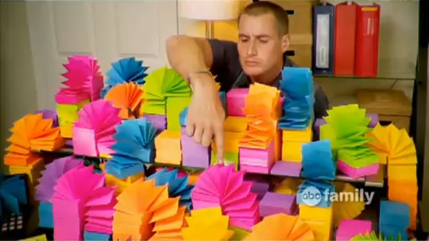 Crazy Extreme Sticky Note Experiment Crazy Extreme Sticky Note Experiment