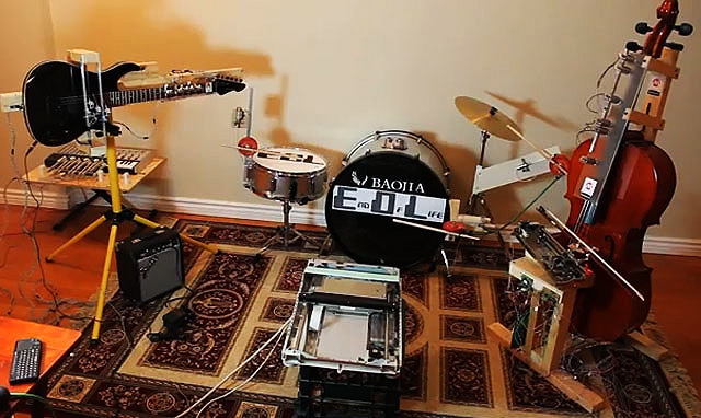 Why Bother With A Diva Artist: The All Robot Band