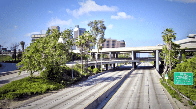 Amazing Video Of A Completely Deserted Los Angeles Amazing Video Of A Completely Deserted Los Angeles