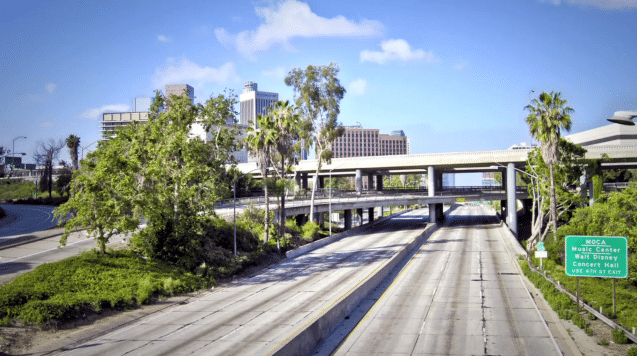 Amazing Video Of A Completely Deserted Los Angeles