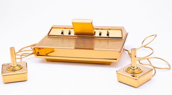 Gold Plated Atari 2600: Not Owning This Would Be A Sin Gold Plated Atari 2600: Not Owning This Would Be A Sin