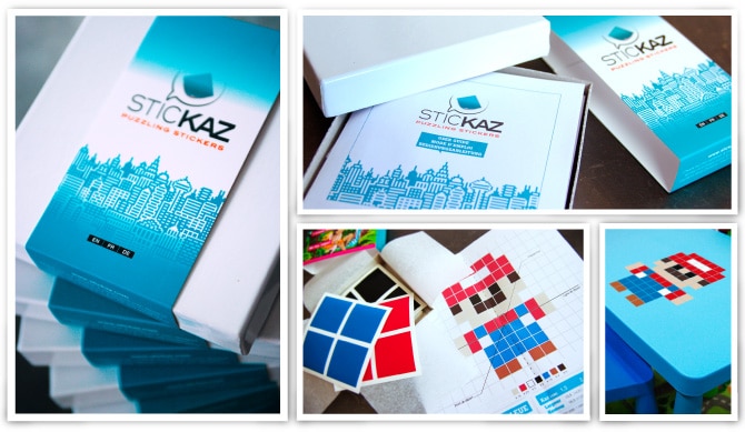 Stickaz: Pixel Customization Stickers For Your Own Wall Art