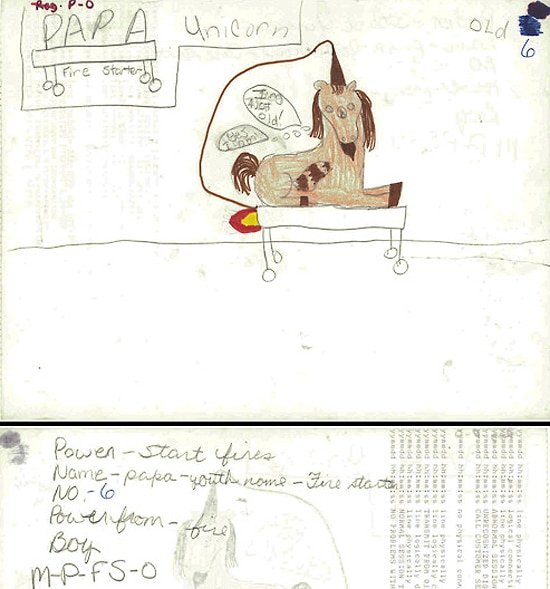 Illustration: Unicorns On Computer Paper Illustration: Unicorns On Computer Paper