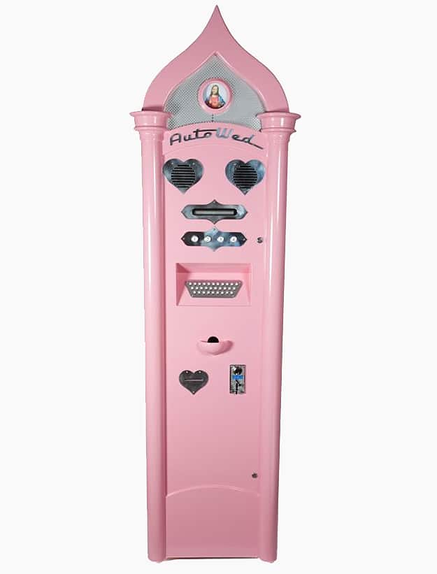 Wedding Vending Machine: Get Hitched For A Buck Wedding Vending Machine: Get Hitched For A Buck