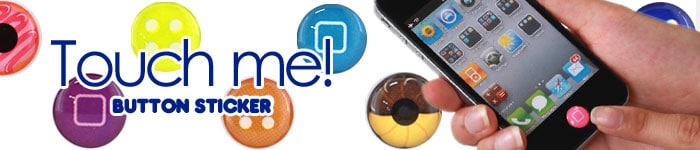 iPhone Home Button Stickers: Trippy iPhone Customization