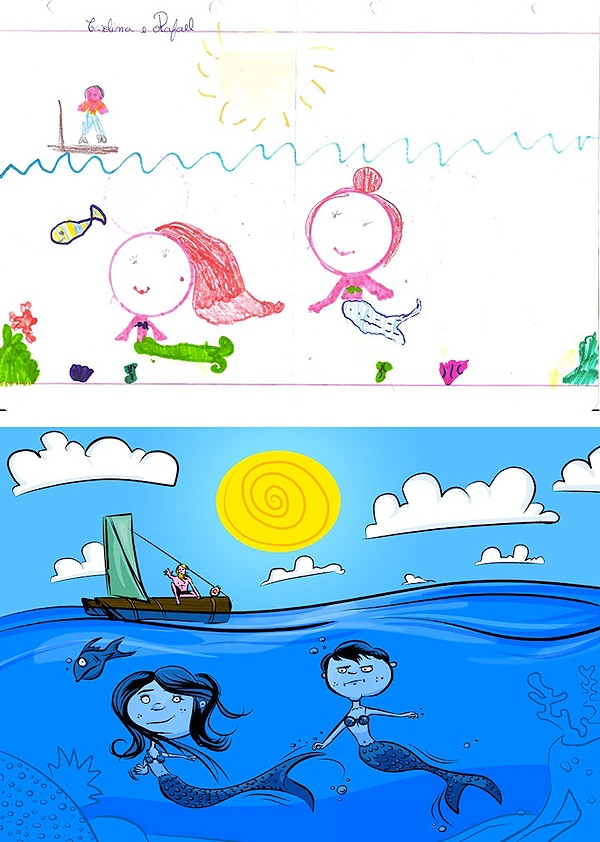 Children’s Artwork Comes Alive: Guaranteed To Bring Smiles Children’s Artwork Comes Alive: Guaranteed To Bring Smiles