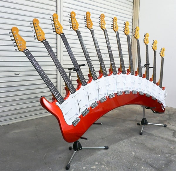 Extraordinary Guitar Sculptures Rock The World Even Harder Extraordinary Guitar Sculptures Rock The World Even Harder