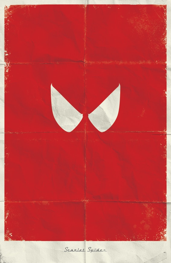21 Minimalistic Superhero Posters 21 Minimalistic Superhero Posters