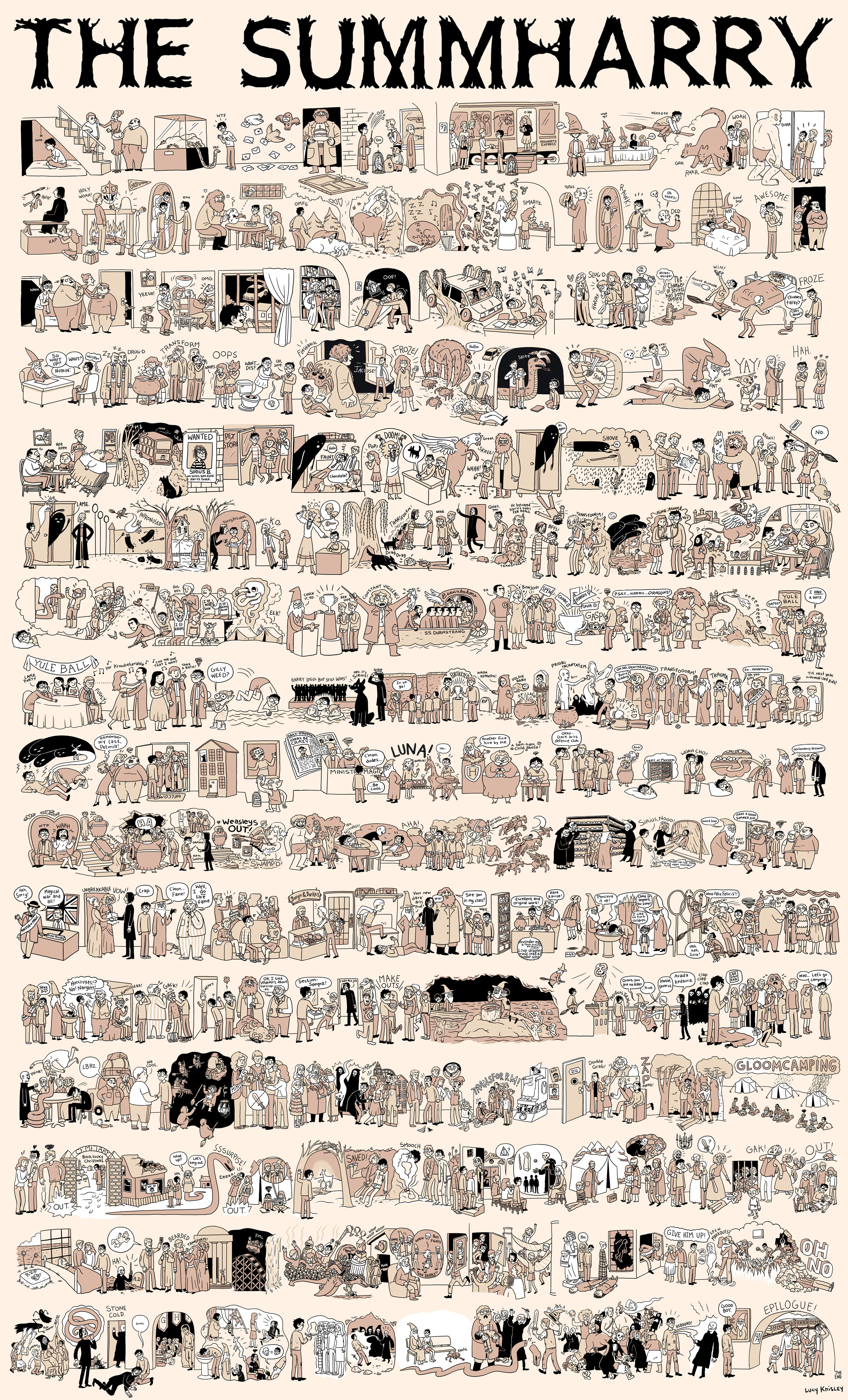 Summharry: The Complete Harry Potter Story In One Comic Summharry: The Complete Harry Potter Story In One Comic