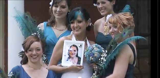 Bridesmaid Comes To Wedding… On An iPad Bridesmaid Comes To Wedding… On An iPad