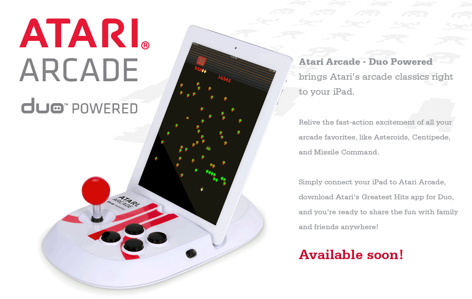 Retro Atari Arcade Joystick For The iPad 2 Retro Atari Arcade Joystick For The iPad 2