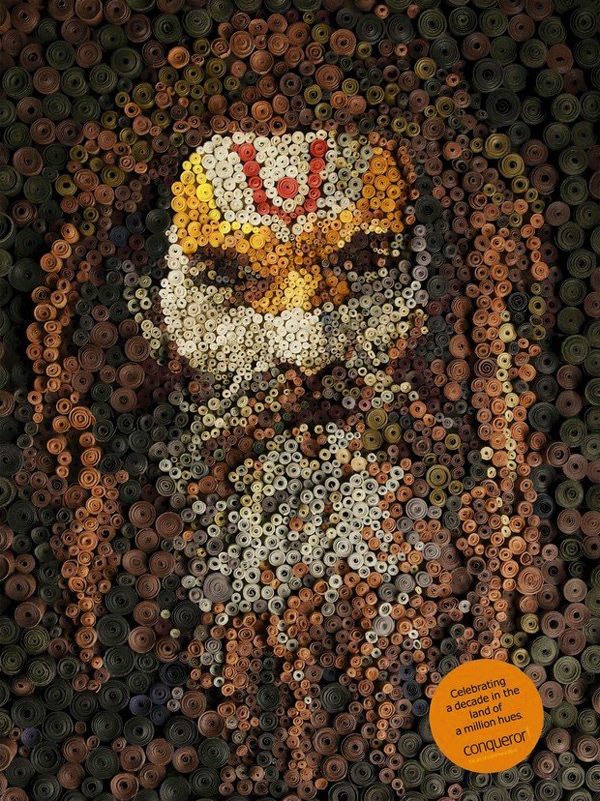 Paper Roll Portraits: Amazingly Creative Paper Art Paper Roll Portraits: Amazingly Creative Paper Art