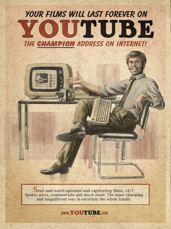 8 Retro Imaginary Advertisements For Modern Gadgets 8 Retro Imaginary Advertisements For Modern Gadgets