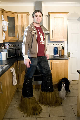 Eye-Popping Fan Created Chewbacca Costume Eye-Popping Fan Created Chewbacca Costume