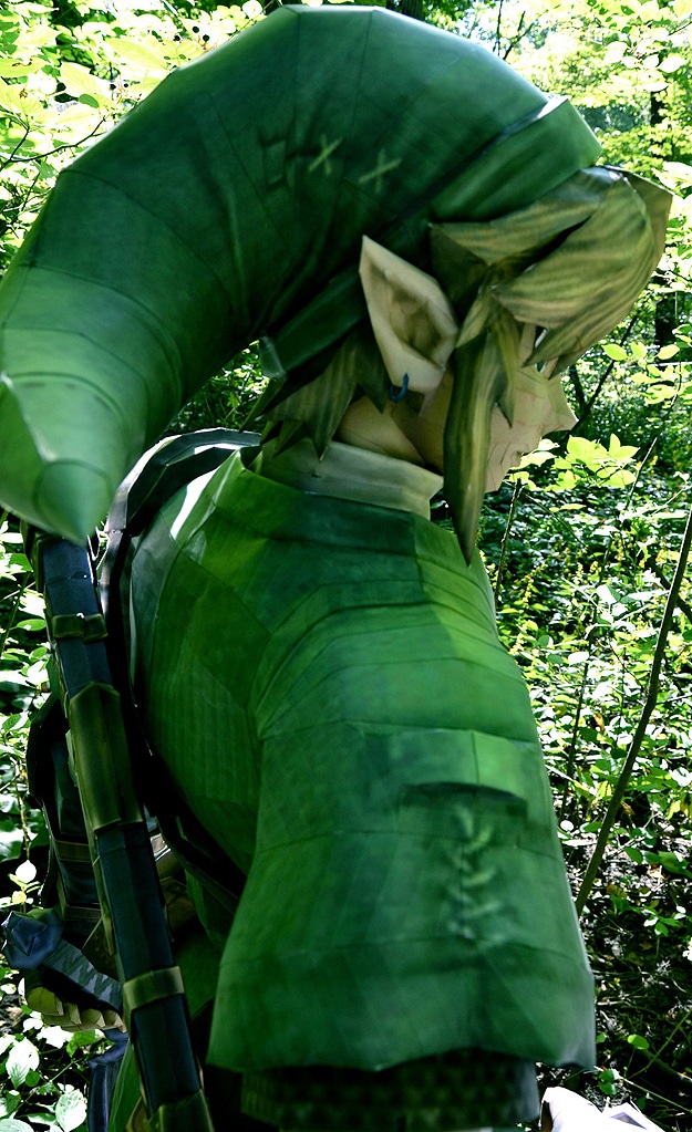 Whoa! A Life-Size Papercraft Link From Legend Of Zelda
