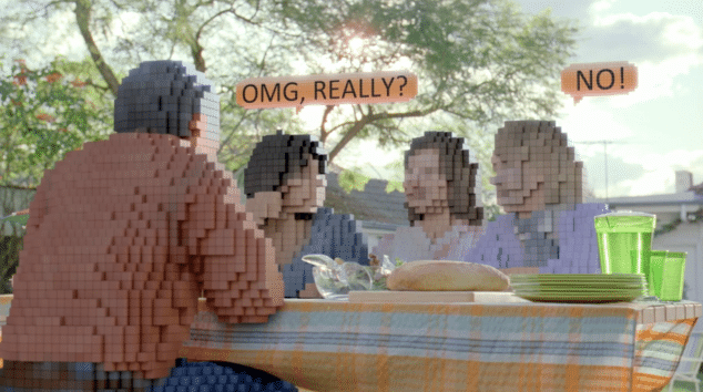 Anti-Geek Commercial: Break Free Of The Pixel