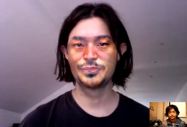 Real-Time Face Substitution Will Make Video Conferencing Creepy Real-Time Face Substitution Will Make Video Conferencing Creepy