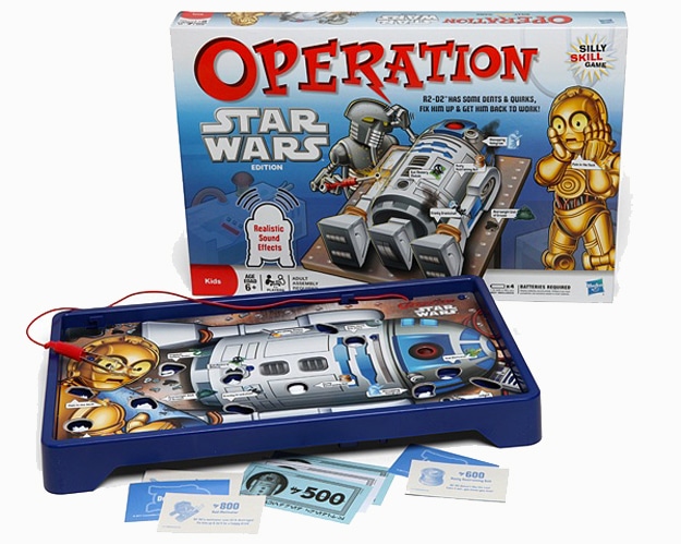Star Wars Operation Game: Help C-3PO Operate On R2-D2 Star Wars Operation Game: Help C-3PO Operate On R2-D2