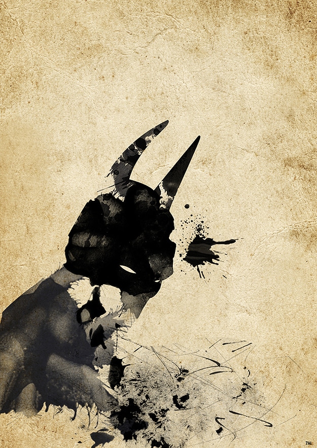 Your Favorite Superheroes Made From Paint Splashes Your Favorite Superheroes Made From Paint Splashes