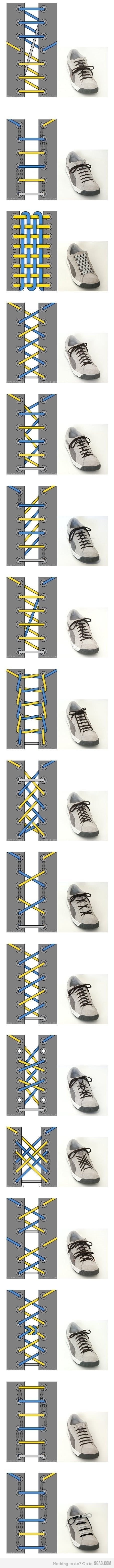 17 Popular And Creative Ways You Can Tie Your Shoes 17 Popular And Creative Ways You Can Tie Your Shoes